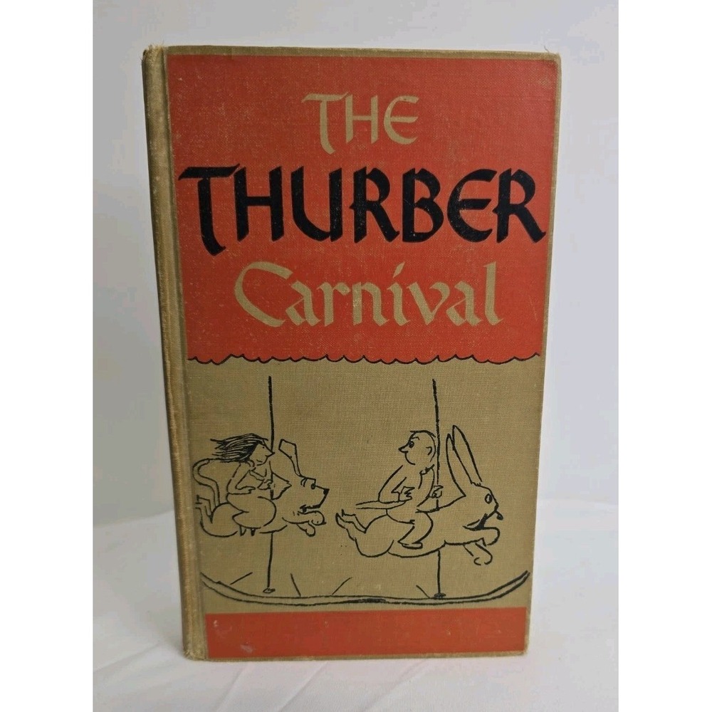 Vintage The Thurber Carnival Hardcover Book James Thurber 1945